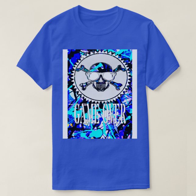 Camiseta Jogo sobre Abstrato (Frente do Design)