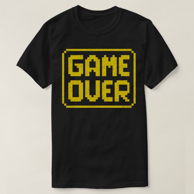 Camiseta JOGO SOBRE AmareloUsado (Frente do Design)