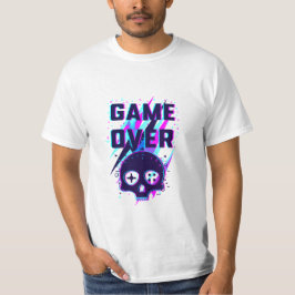 Camiseta Jogo sobre branco para o homem