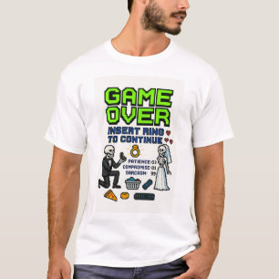 Camiseta Jogo sobre - Insira o anel para continuar