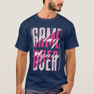 Camiseta Jogo Sobre Jogar Novamente Design