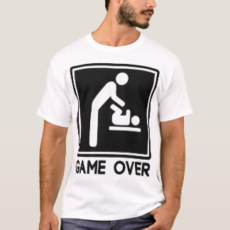 Camiseta Jogo sobre Novo Bebê para Pai-Pai