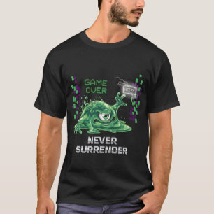 Camiseta Jogo Sobre Nunca Devolver T-Shirt De Jogos Retrorí