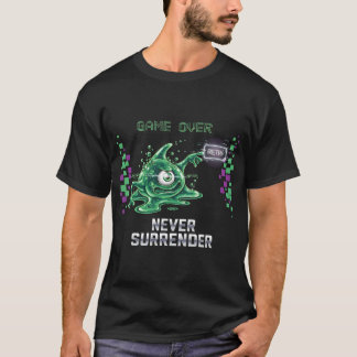 Camiseta Jogo Sobre Nunca Devolver T-Shirt De Jogos Retrorí