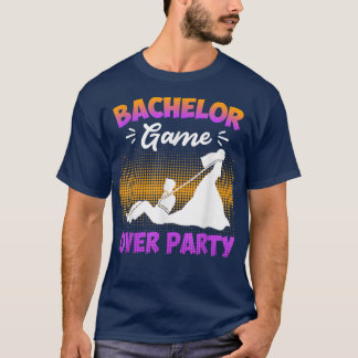 Camiseta Jogo sobre o casamento do homem da despedida de so