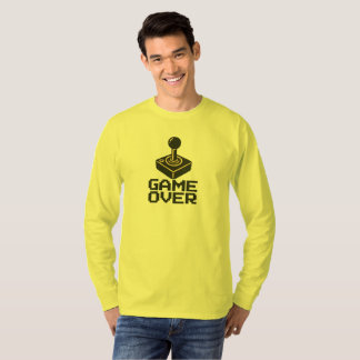 Camiseta Jogo Sobre O Retro Joystick T-Shirt - Jogador De V