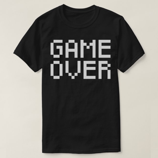Camiseta Jogo sobre pixel (Frente do Design)