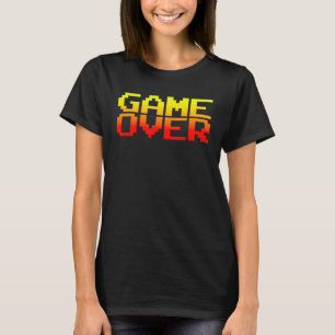 Camiseta Jogo Sobre Videos games Jogo Jogador Sobre Homens