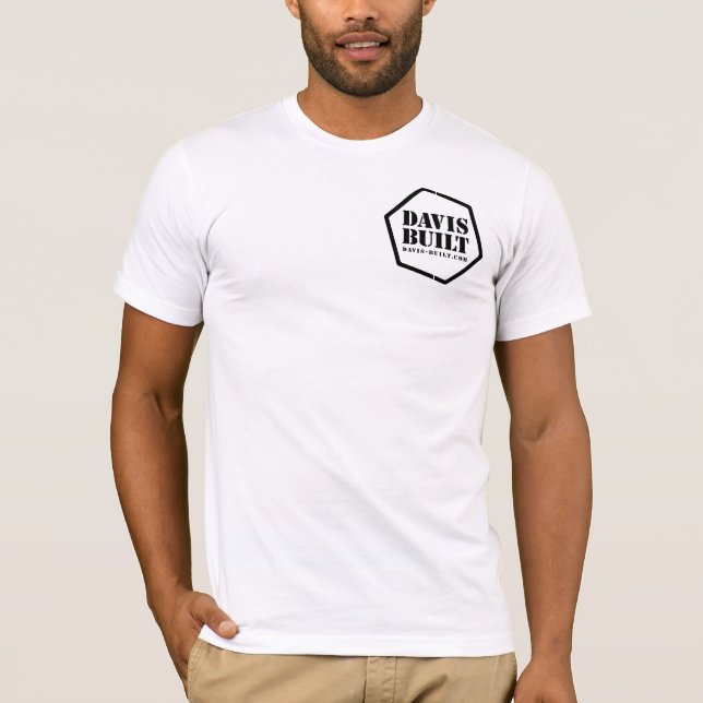 Camiseta JOGO SUJO. (preto/vint. branco) (Frente)