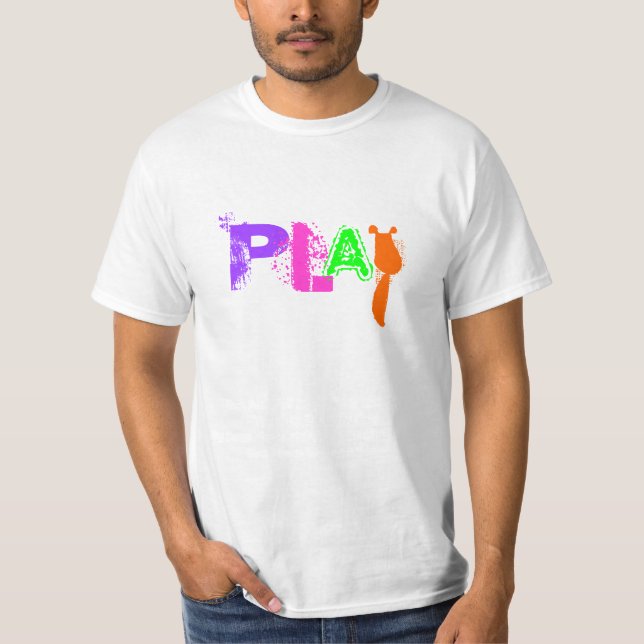 Camiseta JOGO, terapia ocupacional pediatra (T da economia) (Frente)