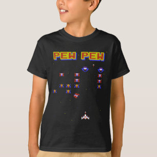 Camiseta Jogo Vídeo Jogo da Escola Antigo Jogo 80s Jogos Vi