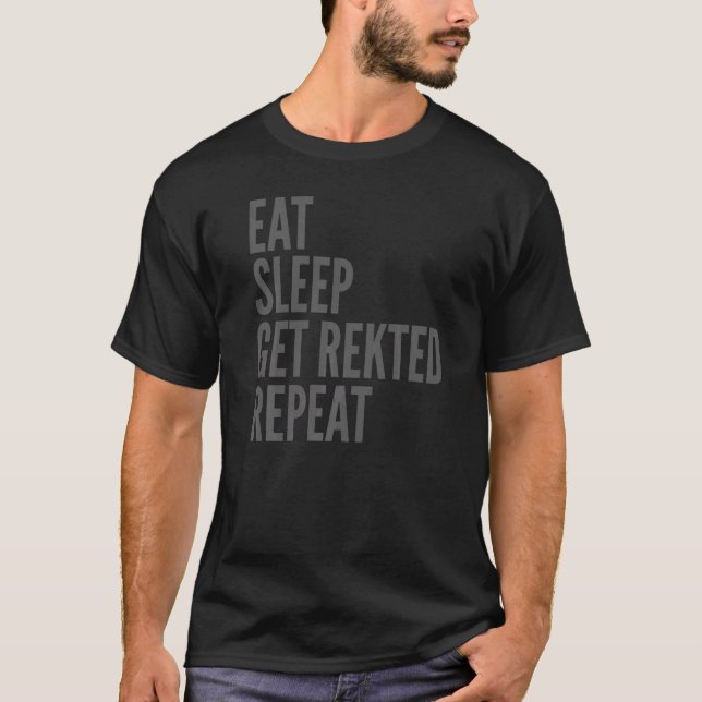 Camiseta Jogos adormecidos Rekat Repetir (Frente)