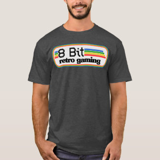 Camiseta Jogos Antigos De 8 Bits Vintage Para Jogos De 16 B