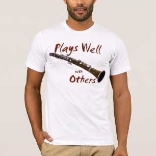 Camiseta Jogos bem com outro clarinete