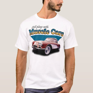 Camiseta Jogos com carros do músculo