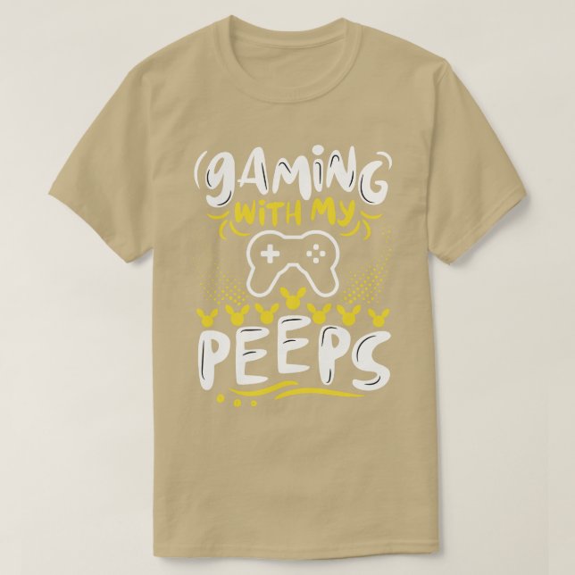 Camiseta Jogos Com Meus Peeps (Frente do Design)