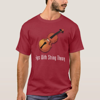 Camiseta Jogos com teoria da corda - violino