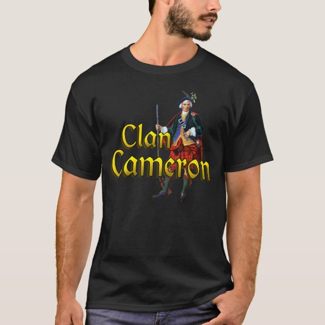 Camiseta Jogos da Highland Clan Cameron (Frente)