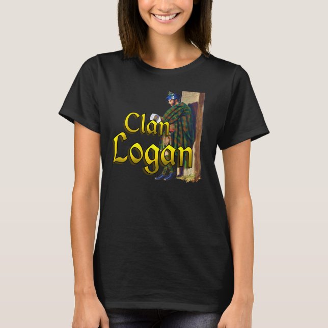 Camiseta Jogos da Highland Clan Logan (Frente)