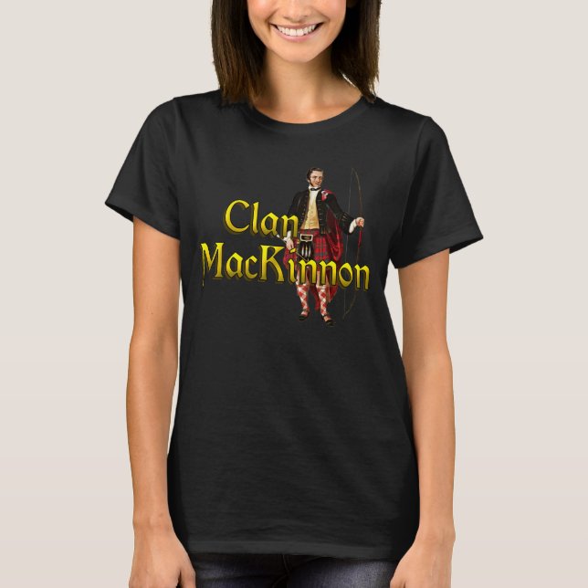 Camiseta Jogos das montanhas de MacKinnon do clã (Frente)