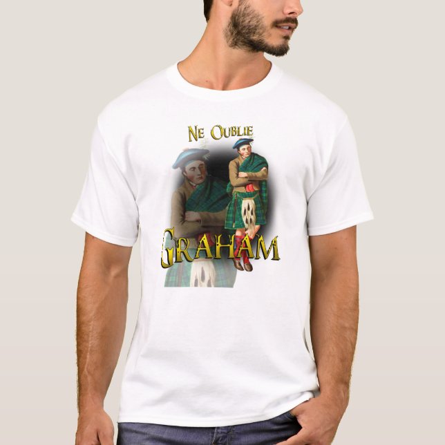 Camiseta Jogos das montanhas do Ne Oublie de Graham do clã (Frente)
