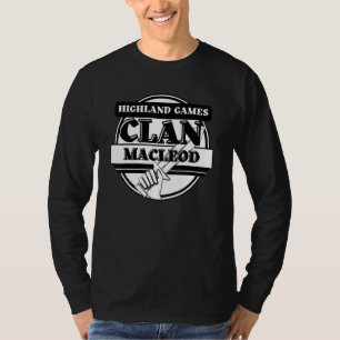 Camiseta Jogos das Terras Altas de MacLeod Clã Escocês