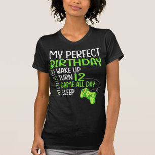 Camiseta Jogos De Aniversário Perfeitos Para 12