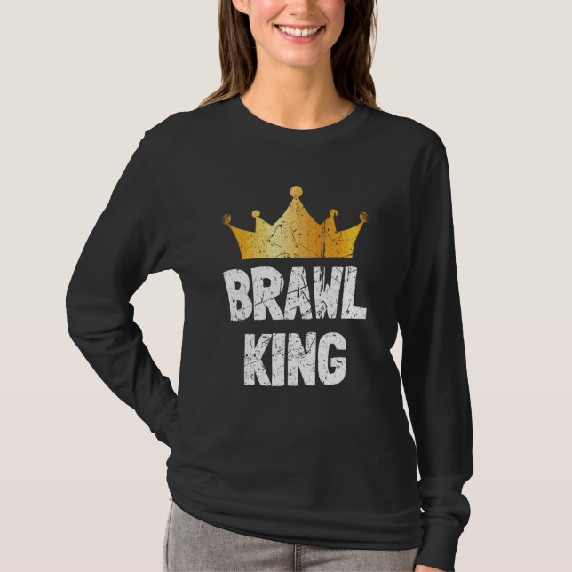 Camiseta Jogos de Brawl King Brawling 17 (Frente)