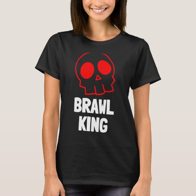 Camiseta Jogos de Brawl King Brawling 20 (Frente)