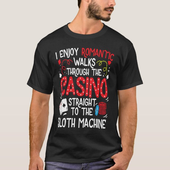 Camiseta Jogos de Caça-Níqueis (Frente)