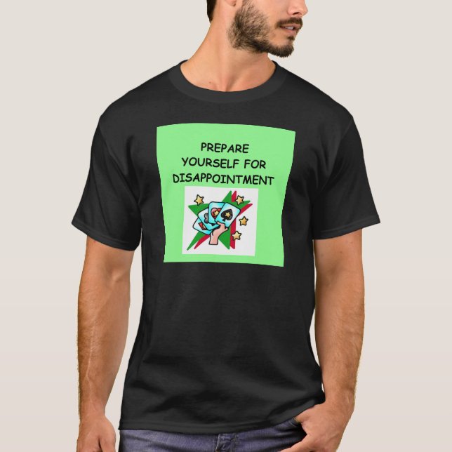 Camiseta jogos de cartas (Frente)