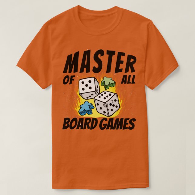 Camiseta Jogos de conselho (Frente do Design)