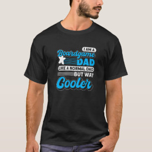 Camiseta Jogos de conselho de jogos de conselho de pai de j