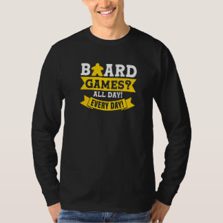 Camiseta jogos de conselho de jogos de conselho games jogos