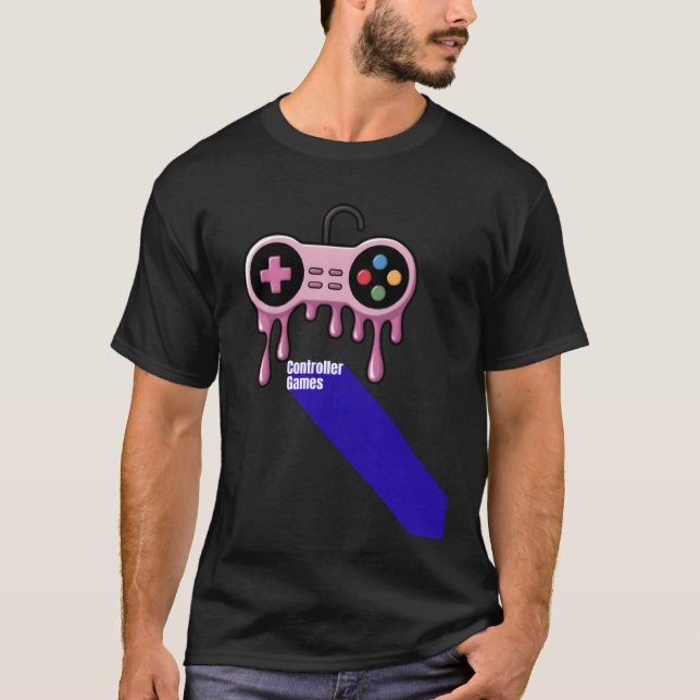 Camiseta Jogos de controle amigo (Frente)