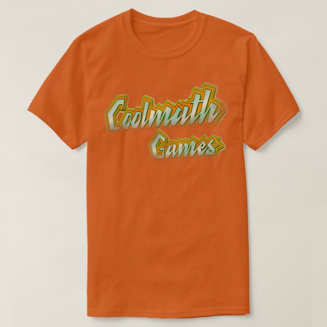 Camiseta Jogos de Coolmath Planet (Frente do Design)