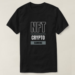 Camiseta Jogos de Criptografia NFT - Tokens Não Fungíveis P