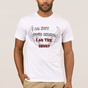 Camiseta Jogos de Fantasia Sombria - Eu Sou o Inimigo