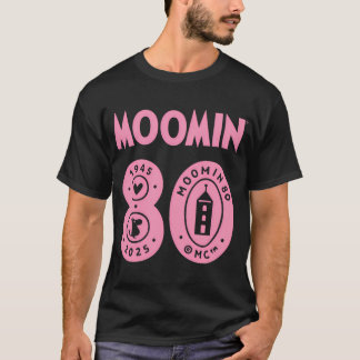 Camiseta Jogos de Inverno do Moominpappa Azul Seguem em Fre