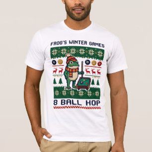Camiseta Jogos de Inverno do Sapo 8 Bolas Salta