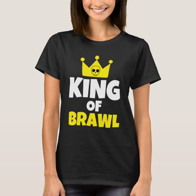Camiseta Jogos de Jogador de Brawling (Frente)