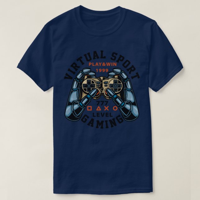 Camiseta Jogos de Nível Superior 1 (Frente do Design)