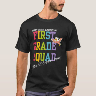 Camiseta Jogos de Rce em Esquadrão de Primeiro Grau