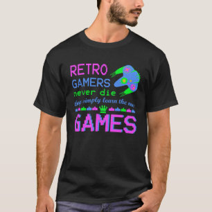 Camiseta Jogos De Retro Para Vintage Divertida E Novos Jogo