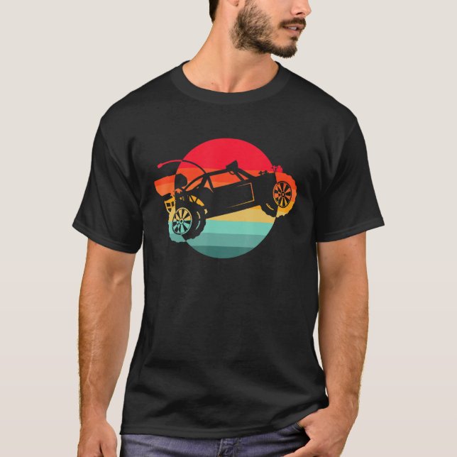 Camiseta Jogos de Rotação Sun I Retroativos em Rc Car de Co (Frente)