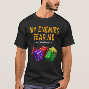 Camiseta Jogos de tabuleiro Guerra em miniaturas Me teme, e