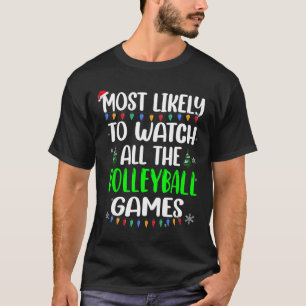 Camiseta Jogos de Voleibol Mais Prováveis