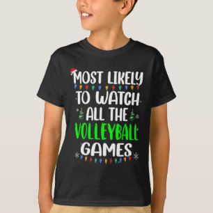 Camiseta Jogos de Voleibol Mais Prováveis