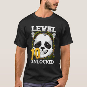 Camiseta Jogos Desbloqueados do 70 Panda Bear Nível 70