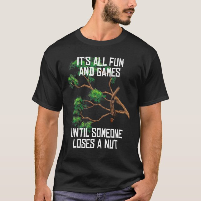 Camiseta Jogos Divertidos Até Que Alguém Perder Uma Mordaça (Frente)